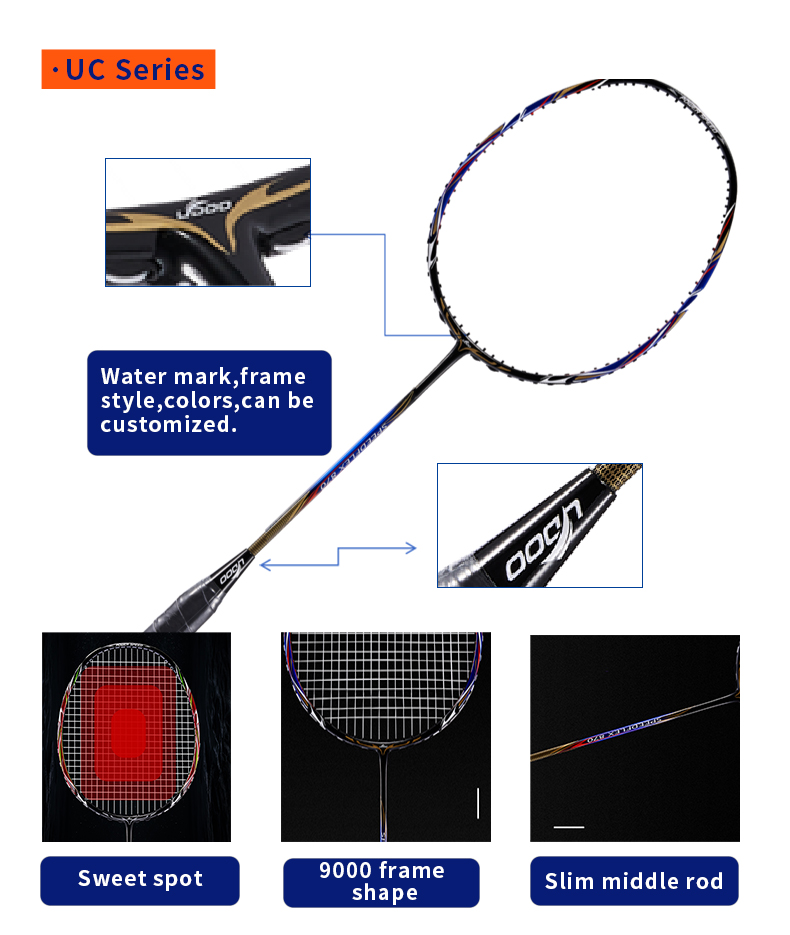 UC670 3U composite graphite ba - Badminton Racket recension och pris